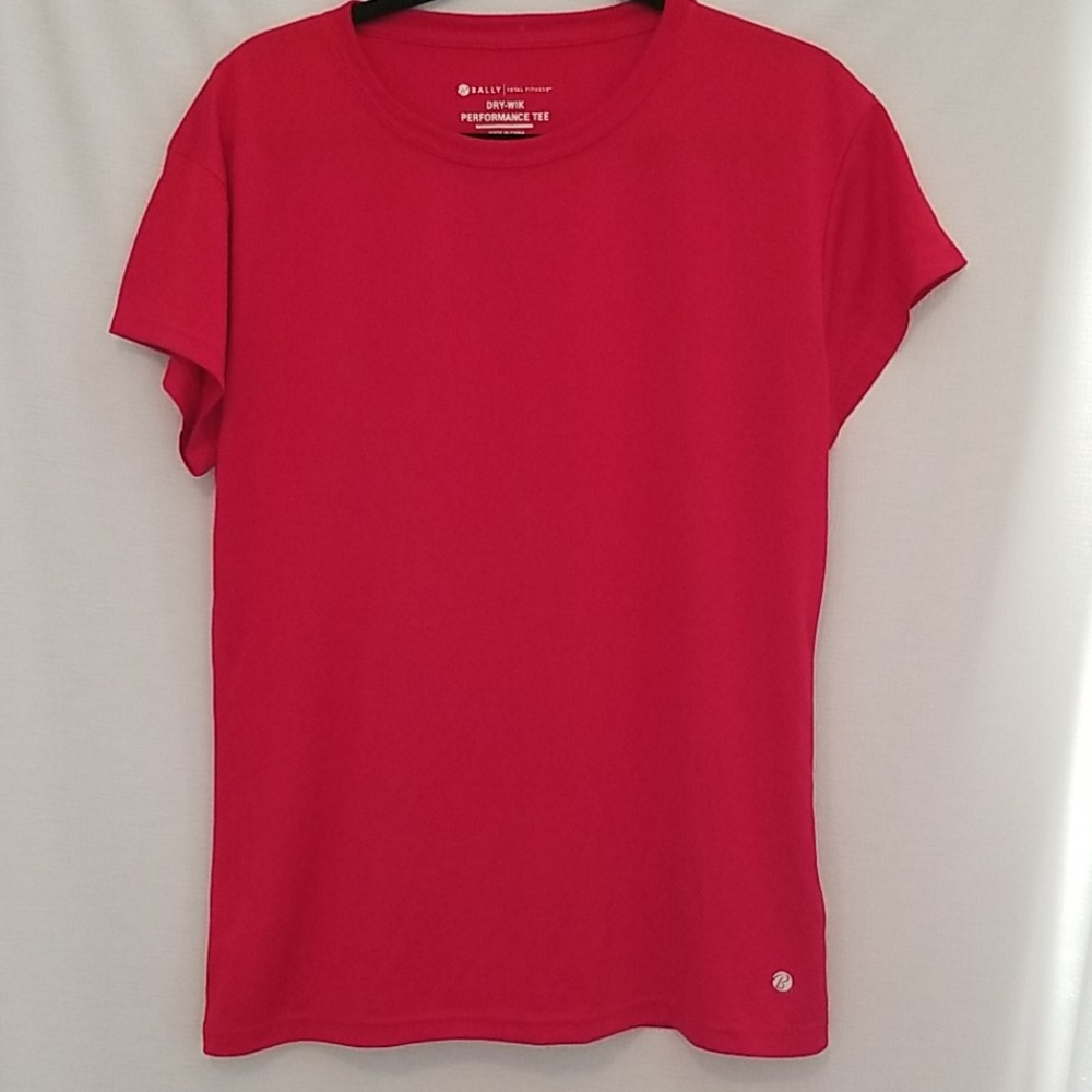 True red performance shirt, size XL